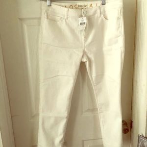 Kate spade white jeans